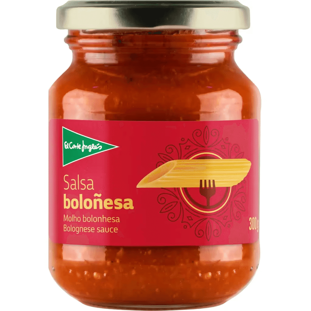 Molho Bolonhesa frasco 300 g - EL CORTE INGLÉS