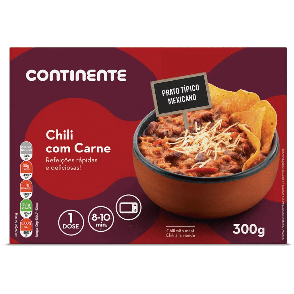 Chili com Carne - CONTINENTE