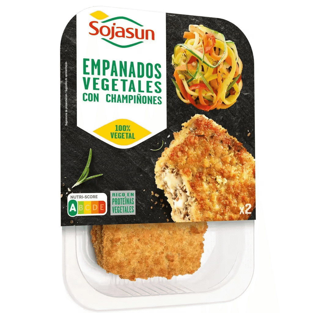 Panados de Vegetais com Cogumelos - SOJASUN