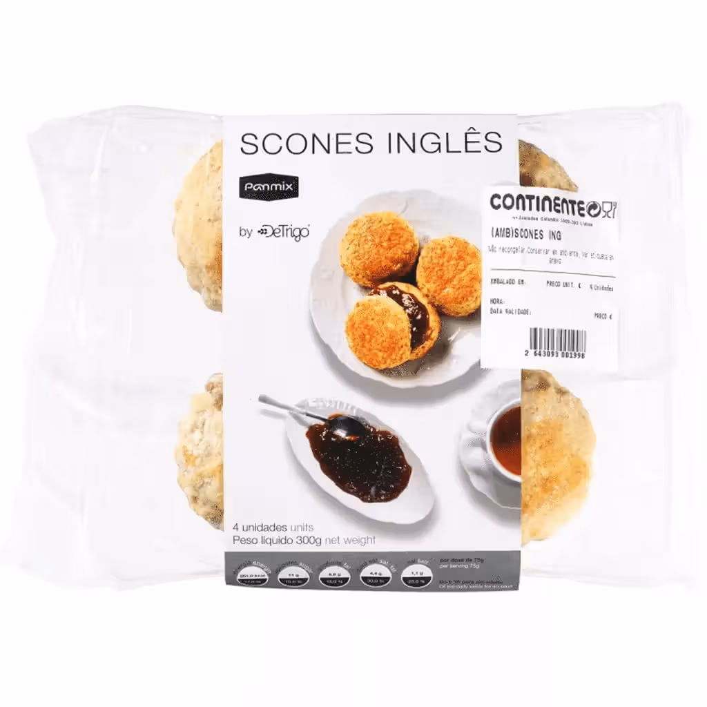 Scones Inglês - DETRIGO