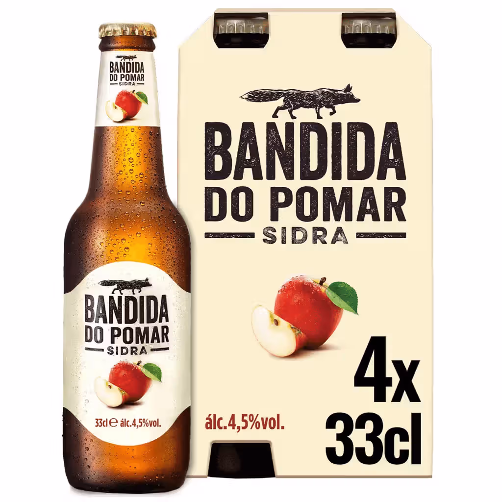 Sidra com Álcool Maçã - BANDIDA DO POMAR