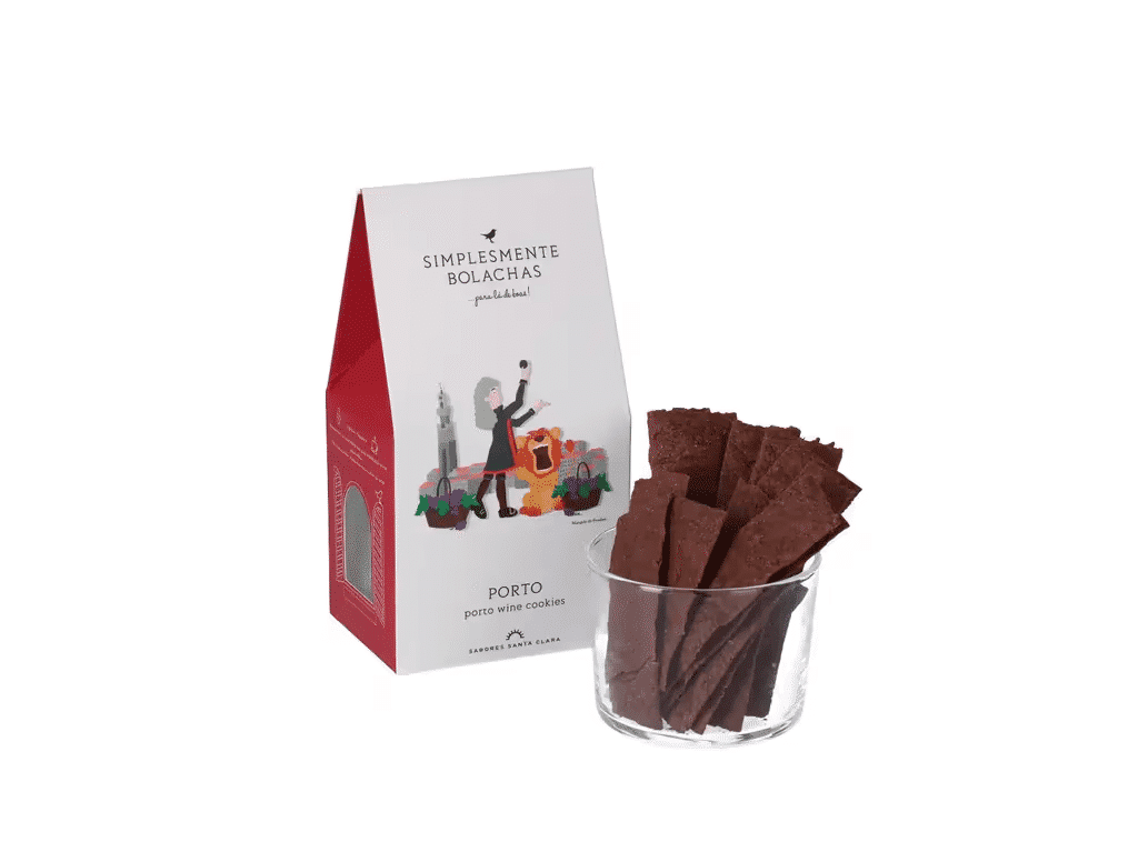 Bolachas De Vinho Do Porto Sabores Santa Clara 80g - SIMPLESMENTE BOLACHAS