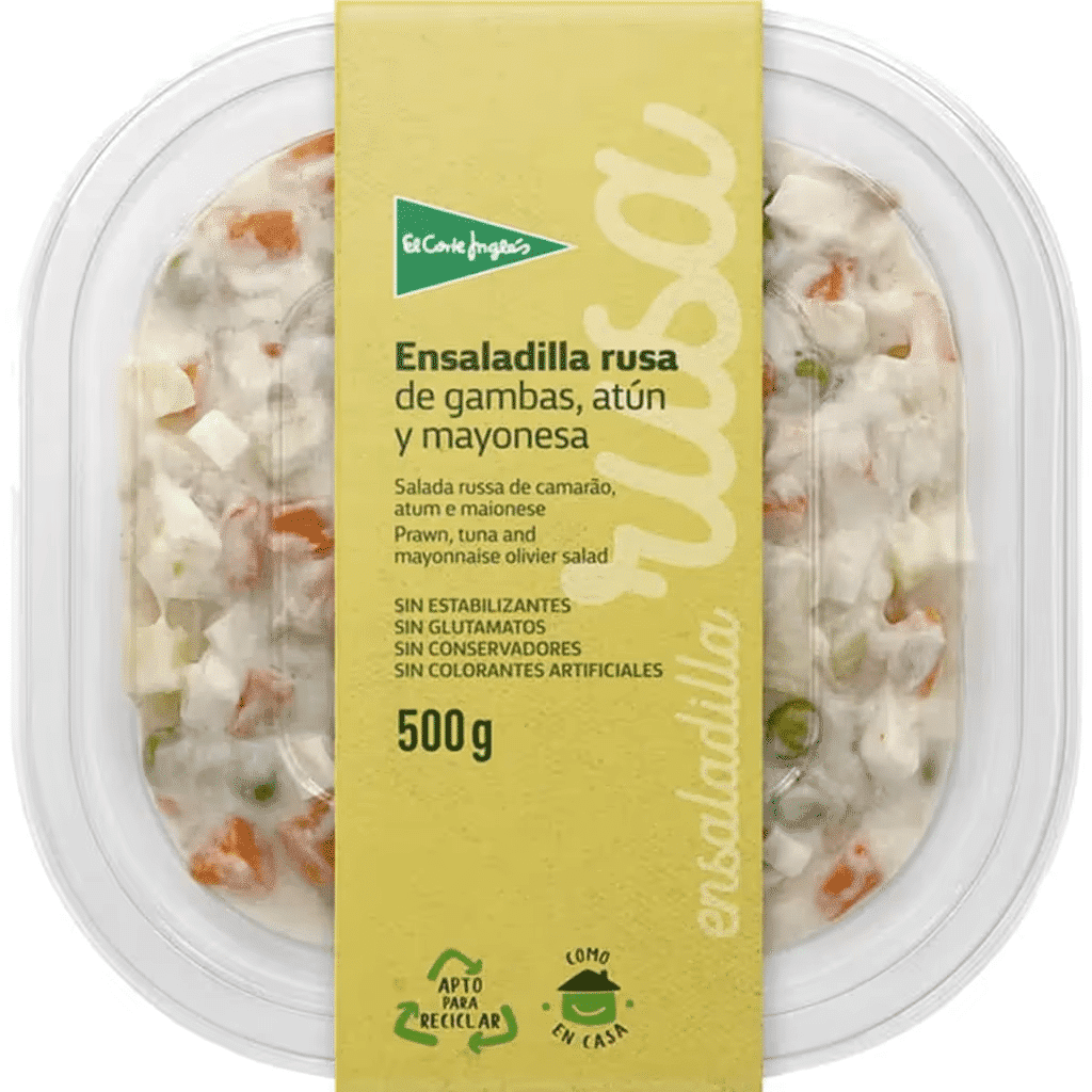 Salada Russa Extra embalagem 500 g - EL CORTE INGLÉS