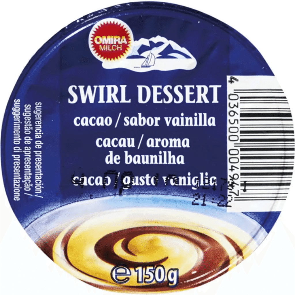 Tornado de Cacau e Baunilha embalagem 150 g - OMIRA MILCH