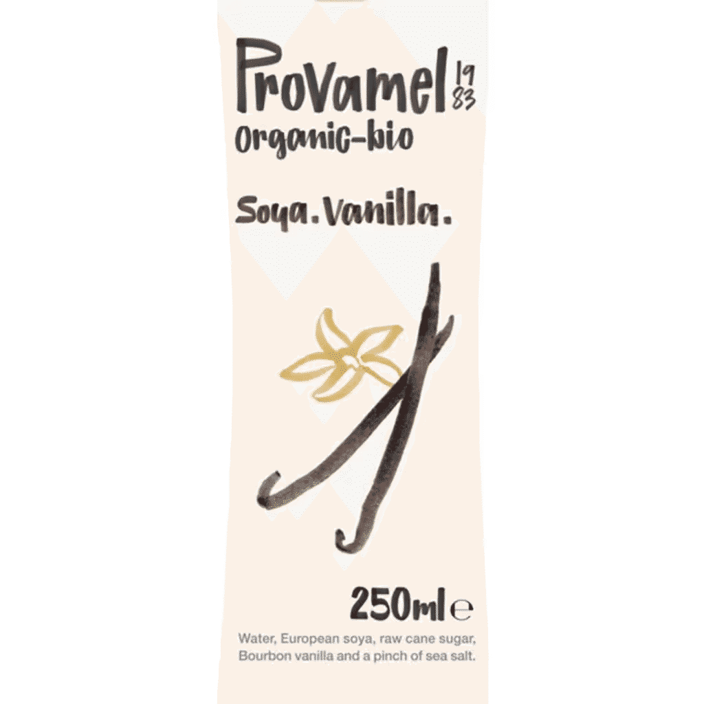 Bebida de Soja com Baunilha Biológica embalagem 250 ml - PROVAMEL