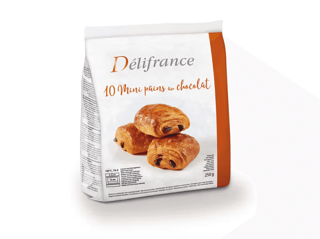 Mini Pão Chocolate 10un 250g - DÉLIFRANCE
