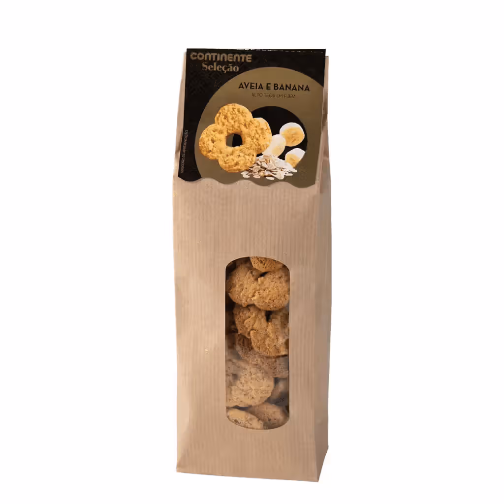 Biscoito de Aveia e Banana - CONTINENTE SELEÇÃO