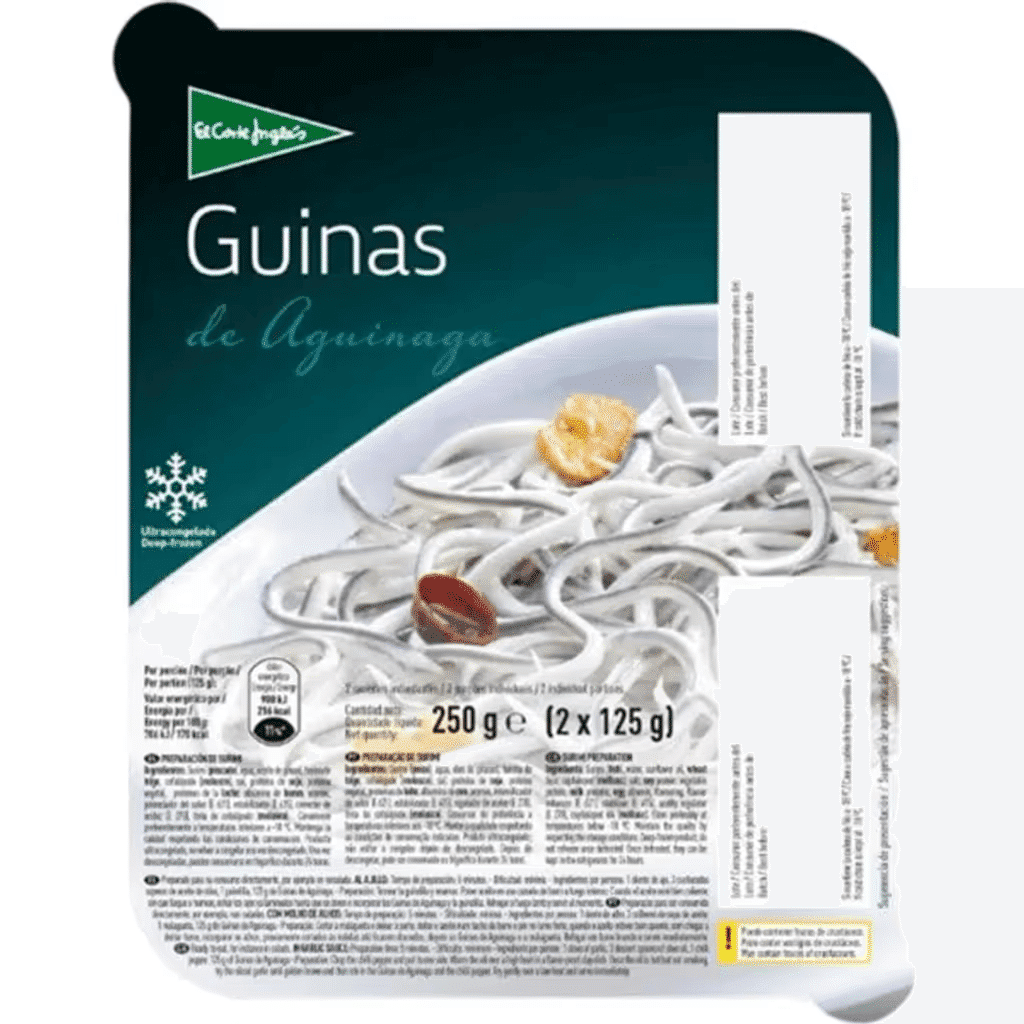 Guinas Aguinaga 2x125 g embalagem 250 g - EL CORTE INGLÉS