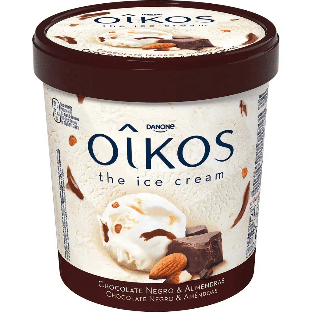 Gelado Dark Chocolate embalagem 500 ml - OIKOS