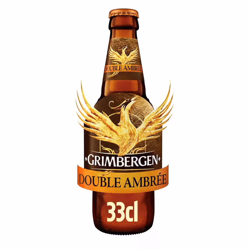 Cerveja com Álcool Double Ambrée - GRIMBERGEN