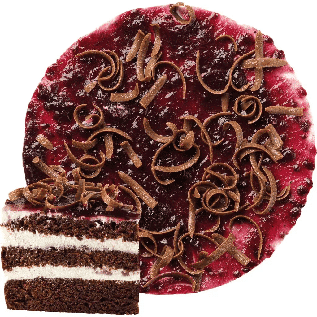 Bolo de Chocolate e Frutos Vermelhos - SANTOS E MACEDO