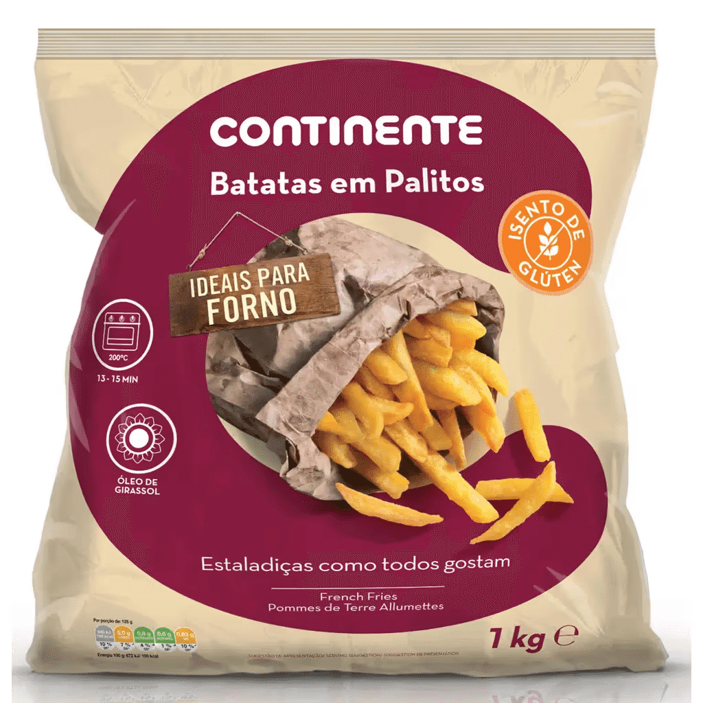 Batatas Palitos Forno - CONTINENTE