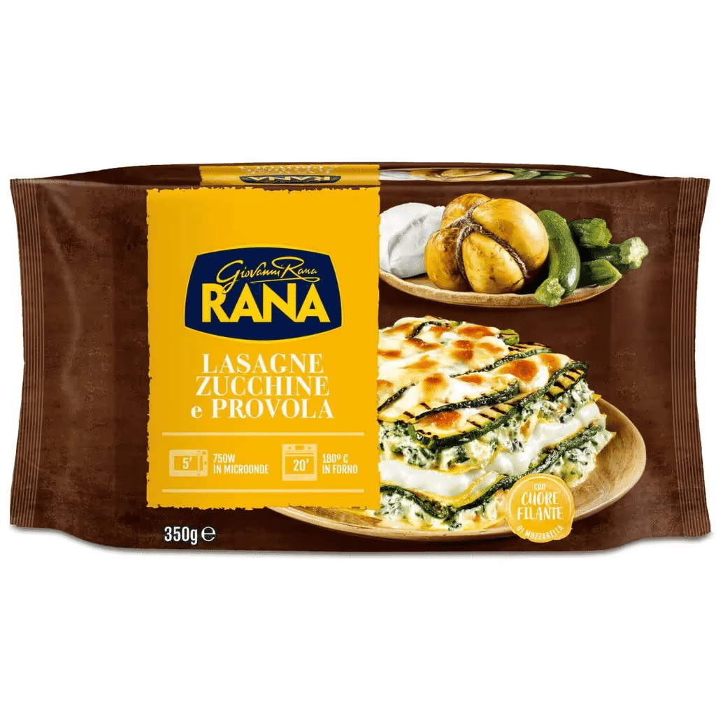 Lasanha de Curgete e Queijo Provola - RANA