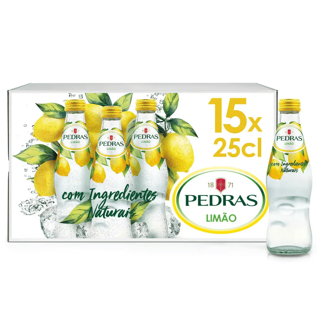 Água com Gás Natural Limão - PEDRAS SALGADAS