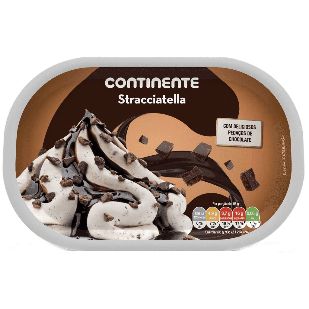 Gelado Stracciatella - CONTINENTE