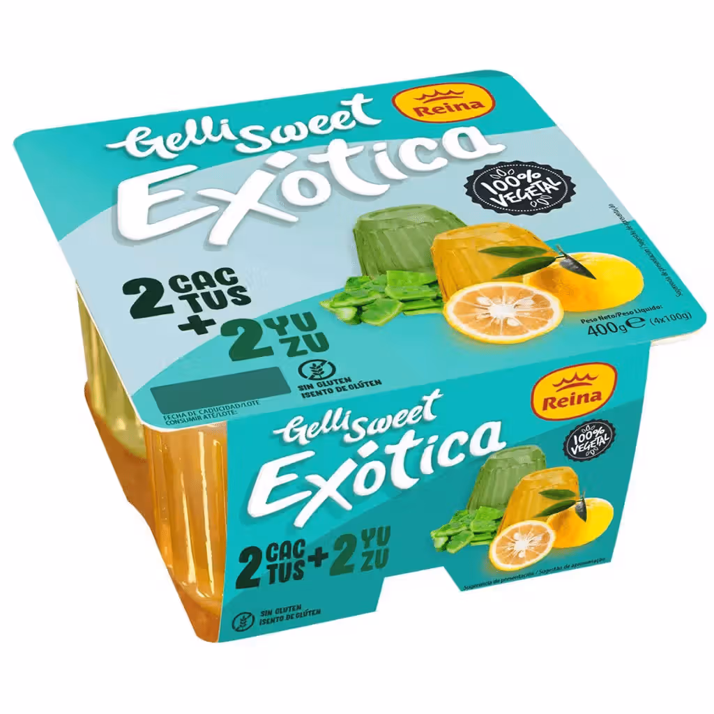 Gelatina Pronta Vegetal Gelli Sweet Exótica - REINA