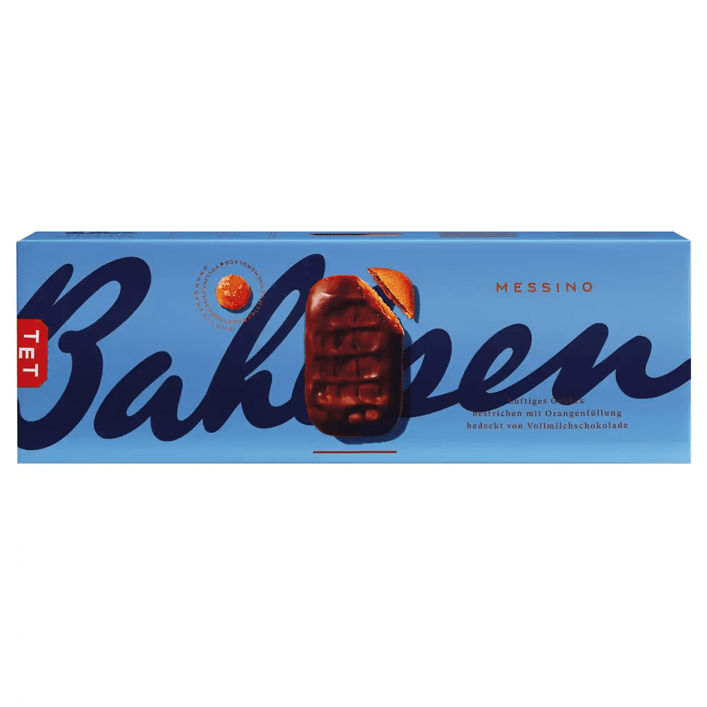 Bolachas com Recheio de Laranja e Cobertura de Chocolate - BAHLSEN