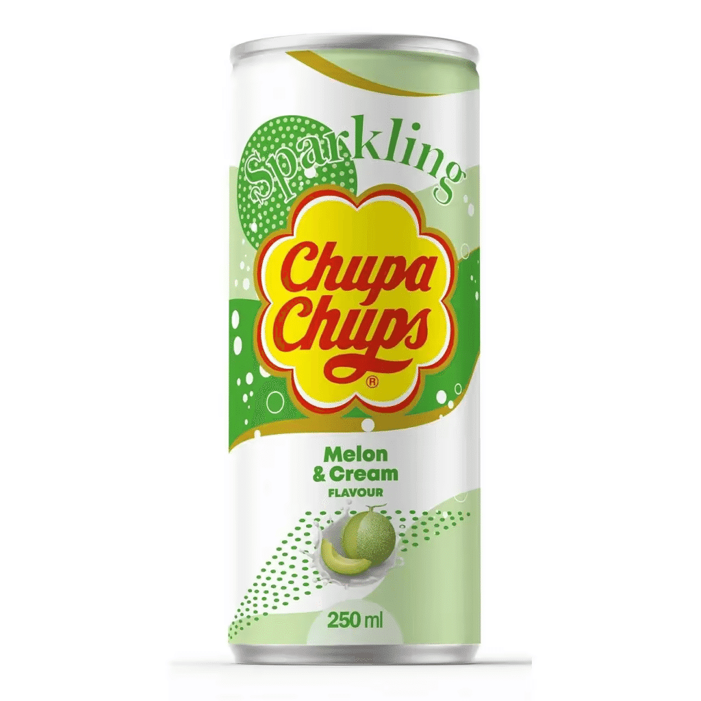 Refrigerante com Gás Melão e Nata - CHUPA CHUPS