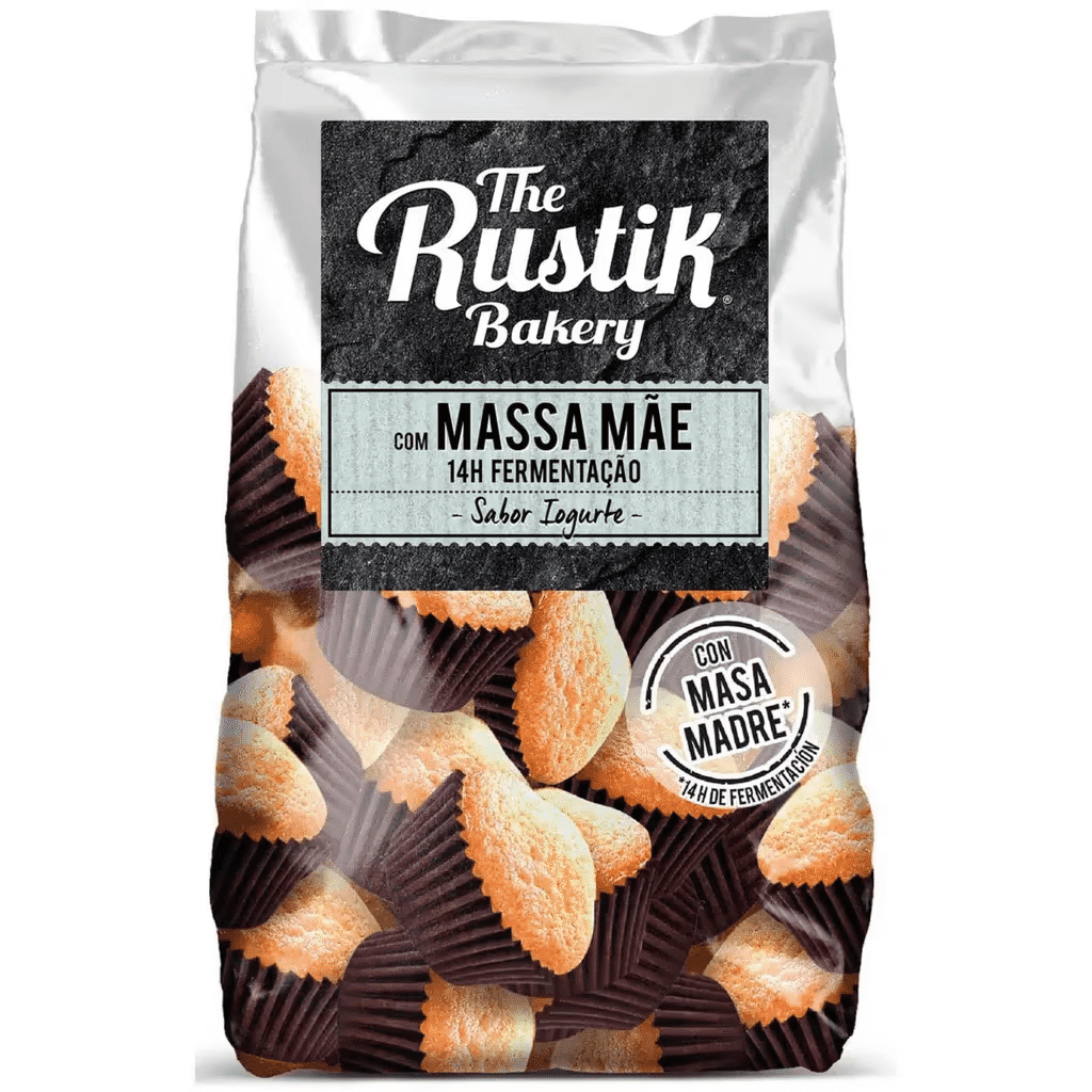 Mini Madalenas Sabor Iogurte de Massa Mãe - THE RUSTIK BAKERY
