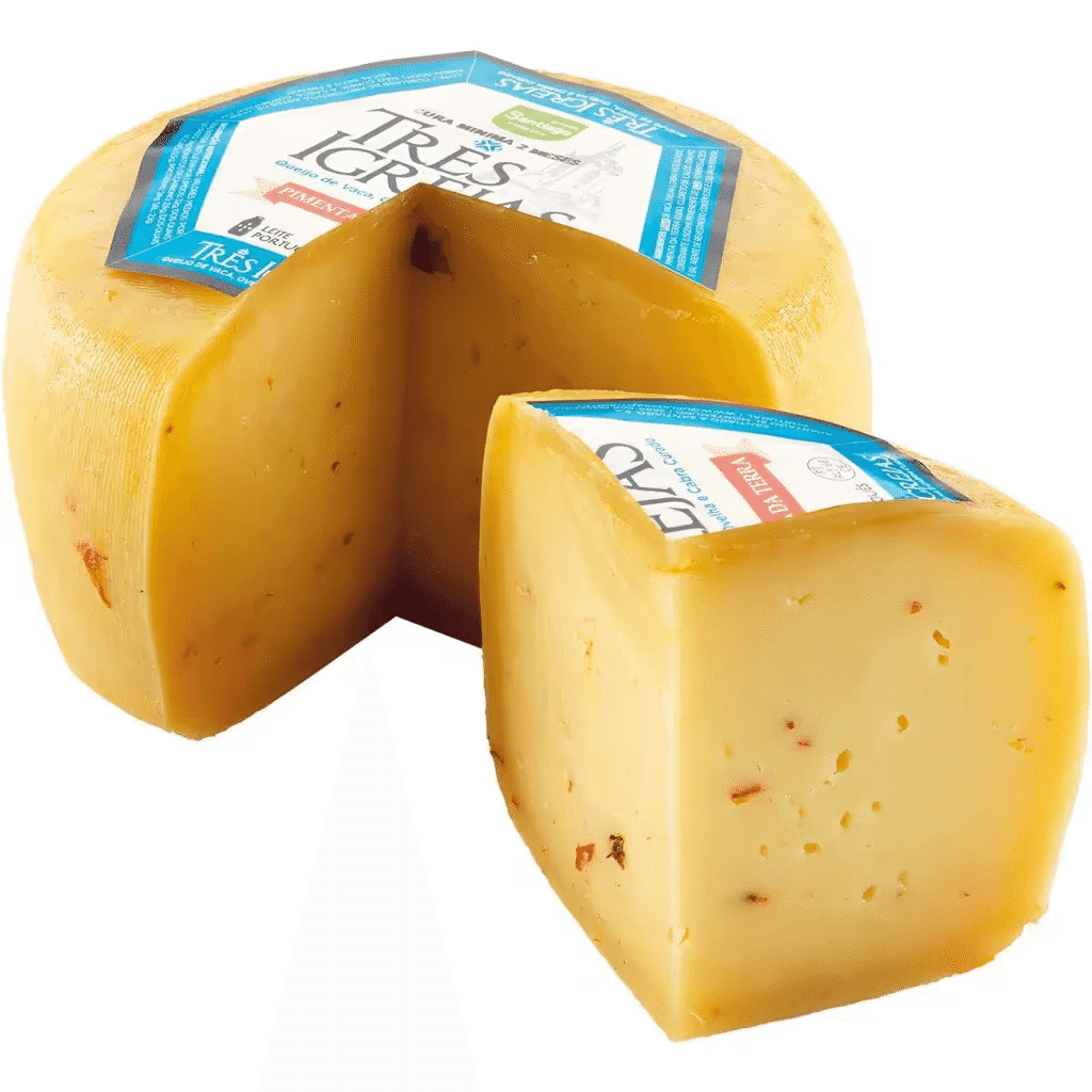 Queijo de Mistura Pimenta da Terra - TRÊS IGREJAS