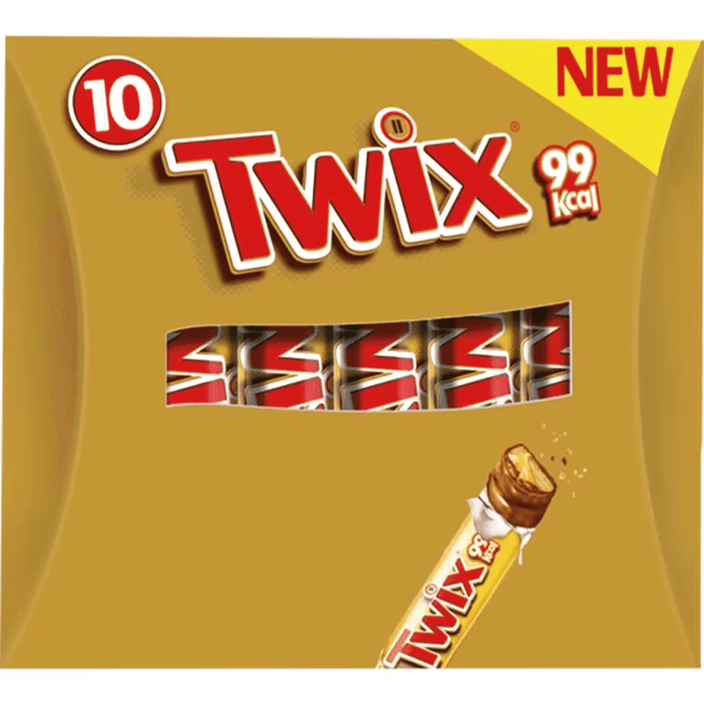 Chocolate 99 Kcal Pack 10 unidades embalagem 200 g - TWIX