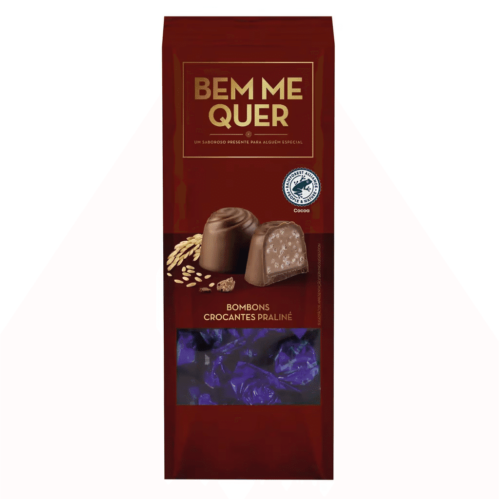 Bombons de Chocolate Praliné - BEM ME QUER