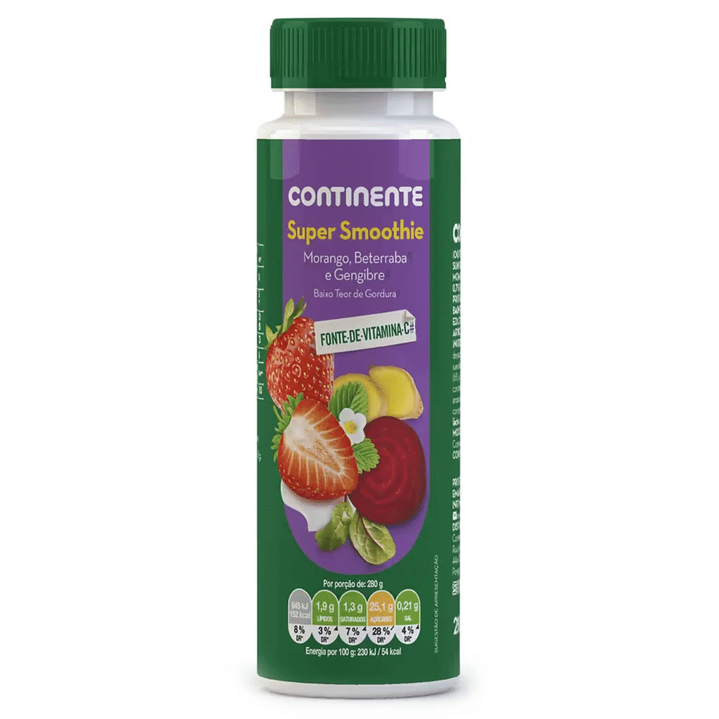 Smoothie Morango, Beterraba e Gengibre - CONTINENTE
