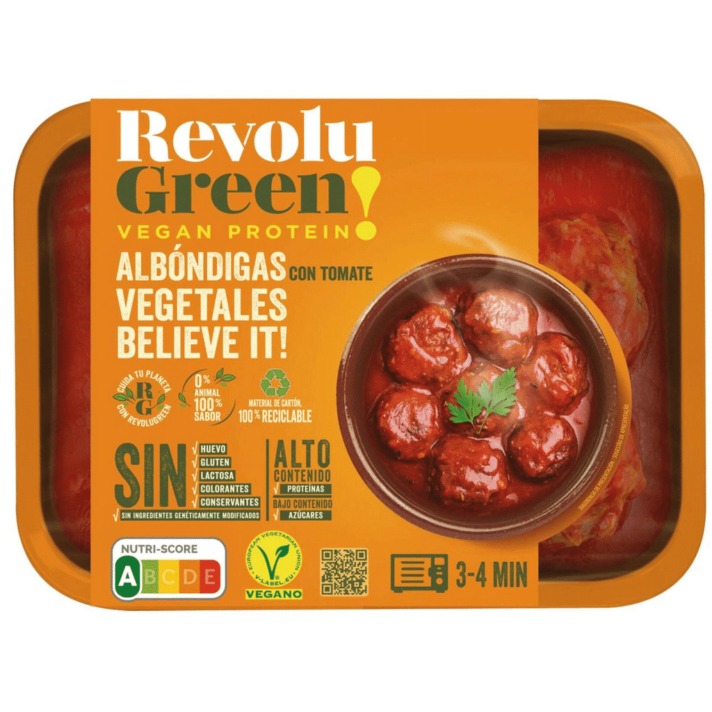 Almôndegas Vegetarianas com Tomate - REVOLUGREEN
