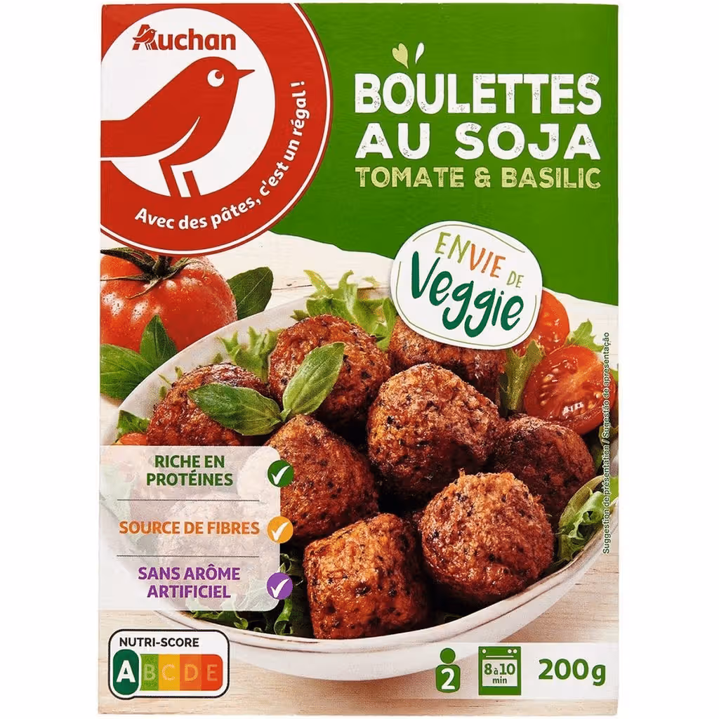 Almôndegas 200g - AUCHAN VEGGIE