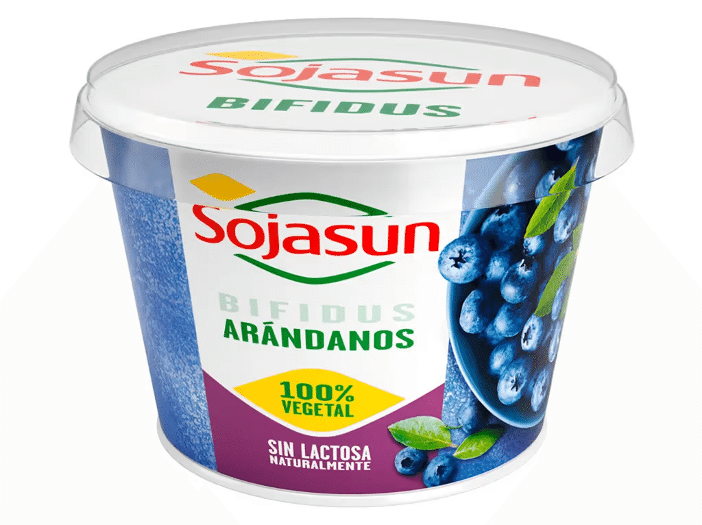 Sojagurte Bifidus Mirtilo 250g - SOJASUN