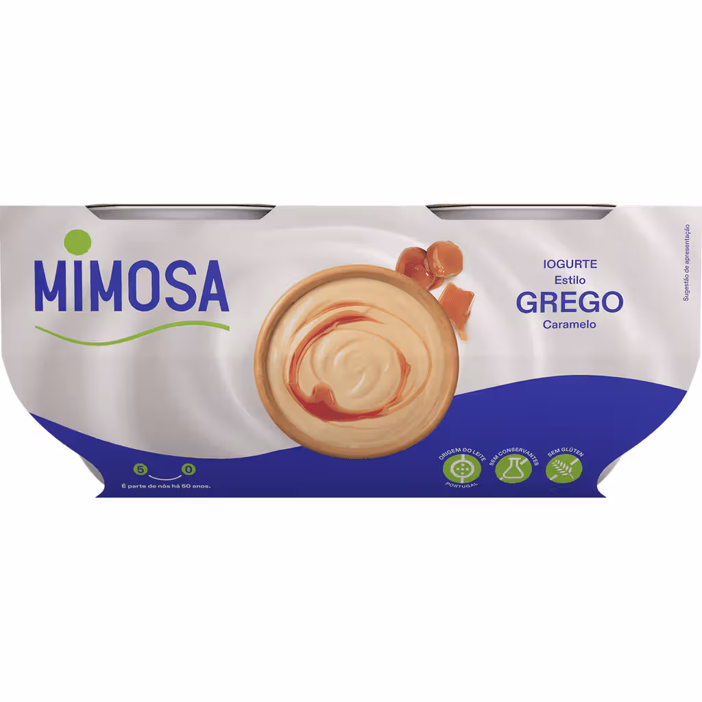 Iogurte Grego Caramelo - MIMOSA
