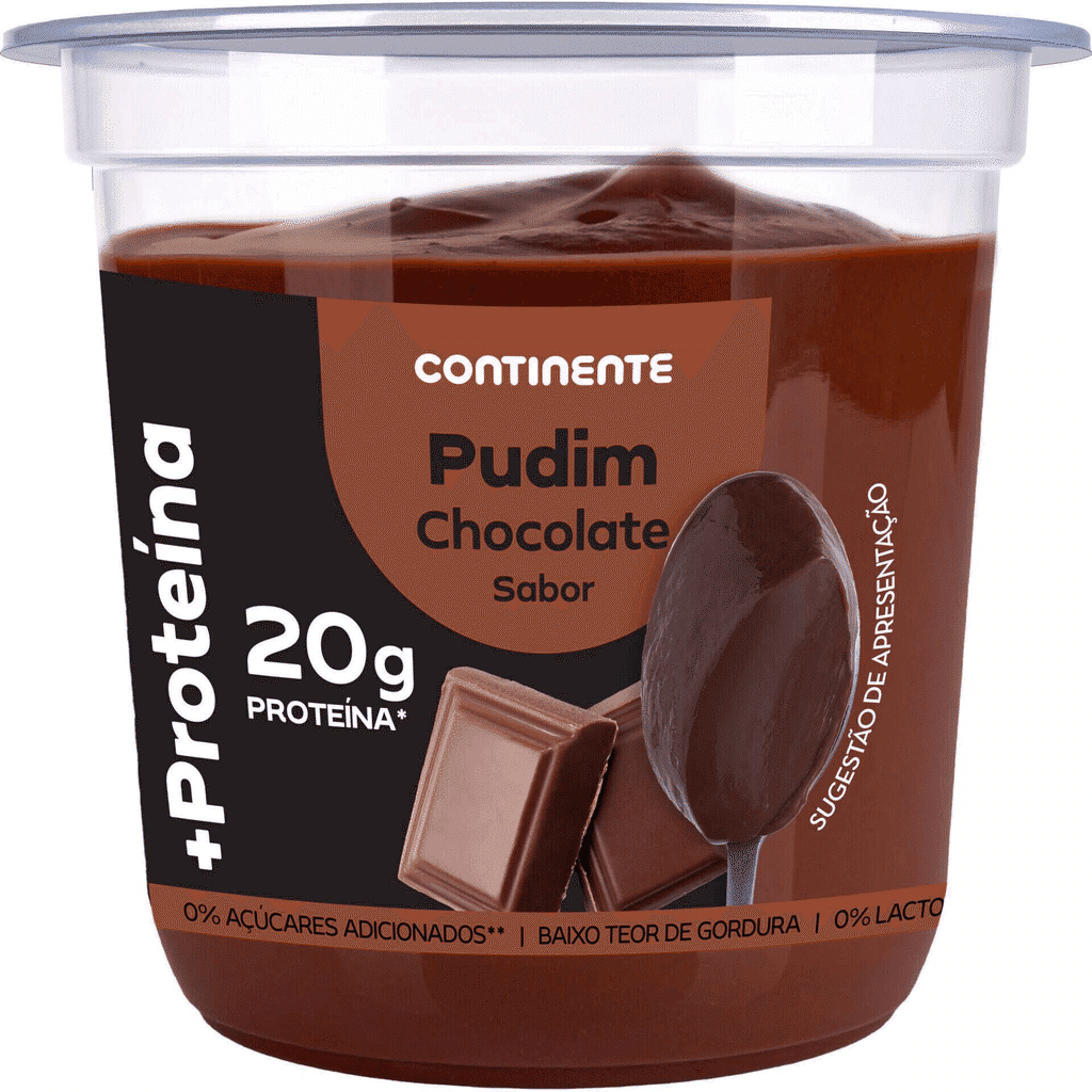 Pudim +proteína Chocolate - CONTINENTE