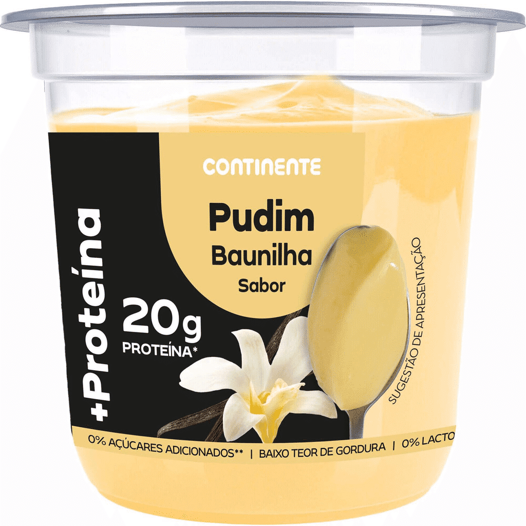 Pudim +proteína Baunilha - CONTINENTE