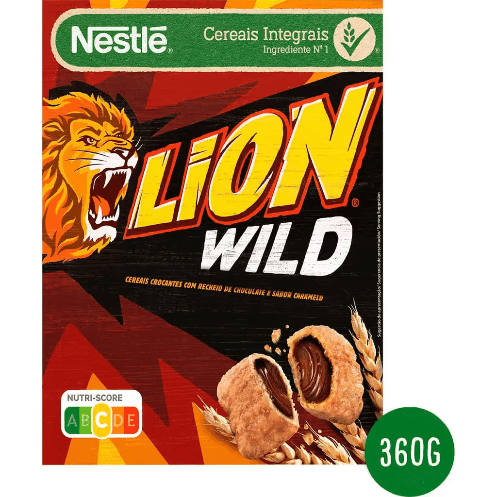Cereais Lion Wild embalagem 360 g - LION