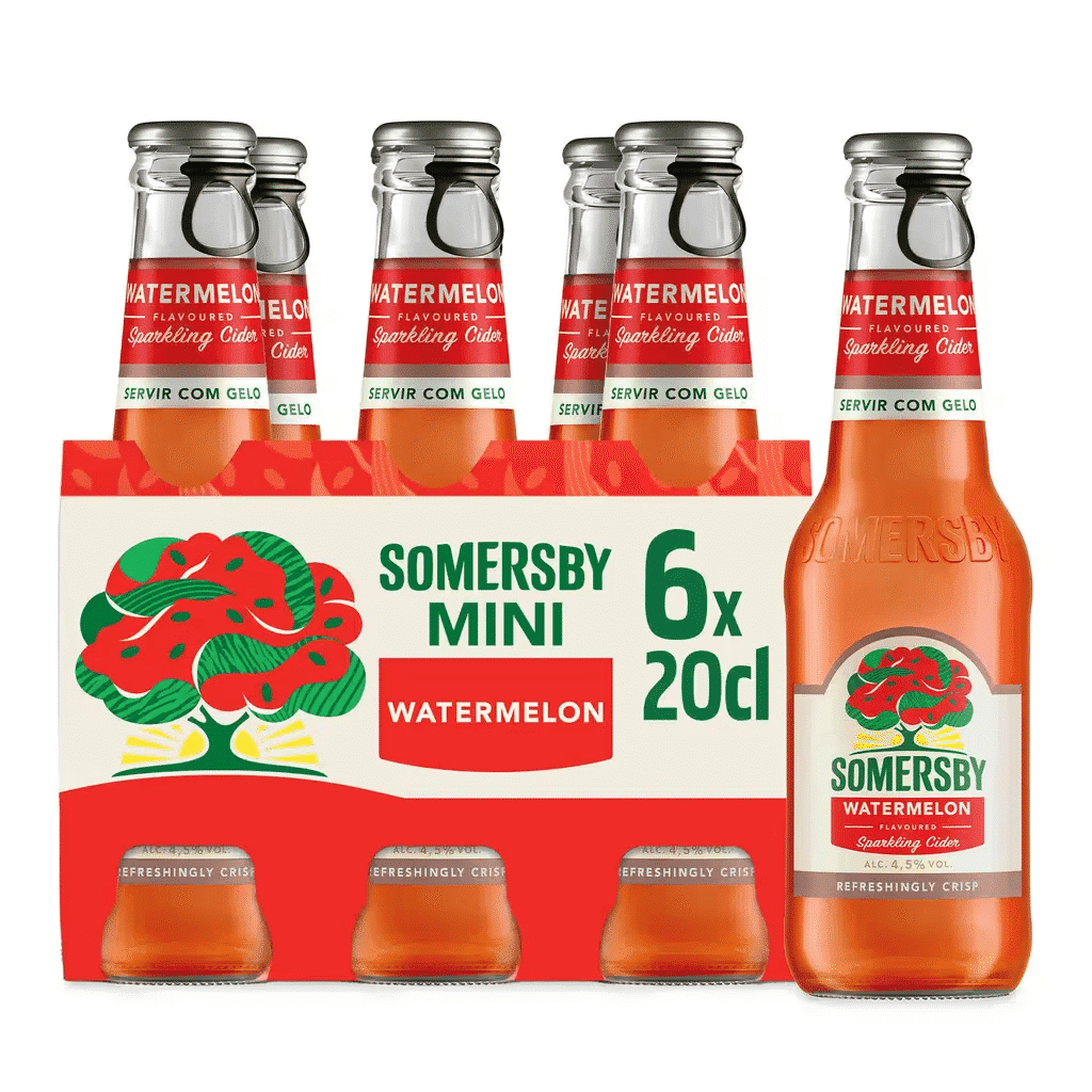Sidra com Álcool Melancia - SOMERSBY