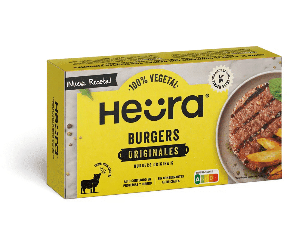 Hamburguer Vegan 220g - HEURA