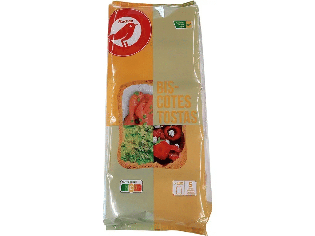 Tostas De Trigo 750g - AUCHAN