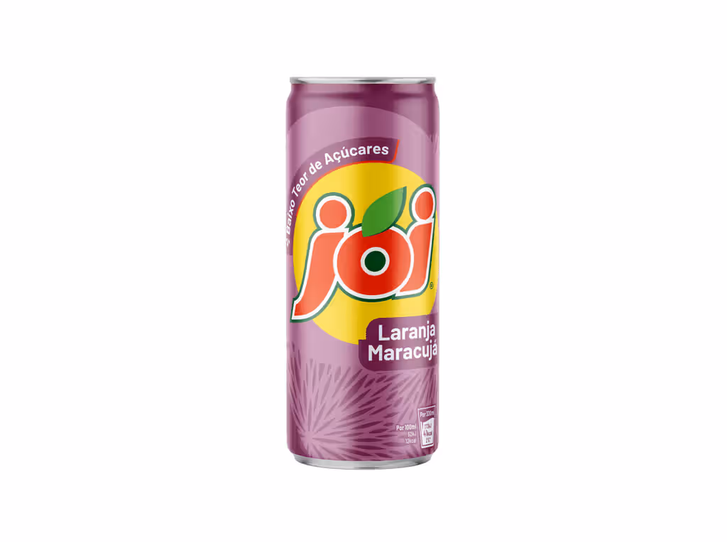Refrigerante Sem Gás Maracujá Lata 0.33l - JOI