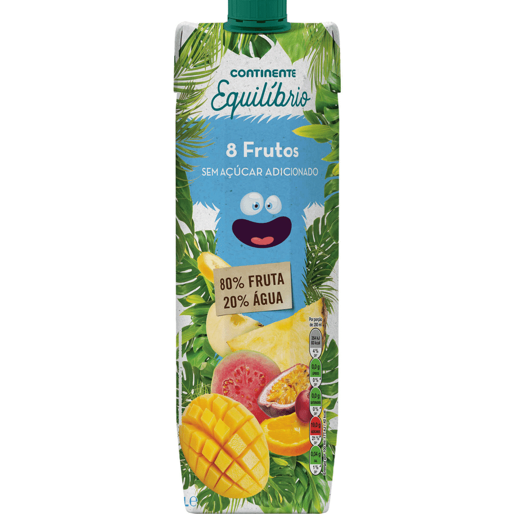 Néctar 8 Frutos Infantil - CONTINENTE EQUILÍBRIO