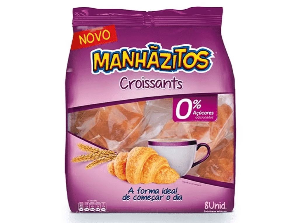 Croissants Manhazitos 0% 8 Unid - MANHÃZITOS