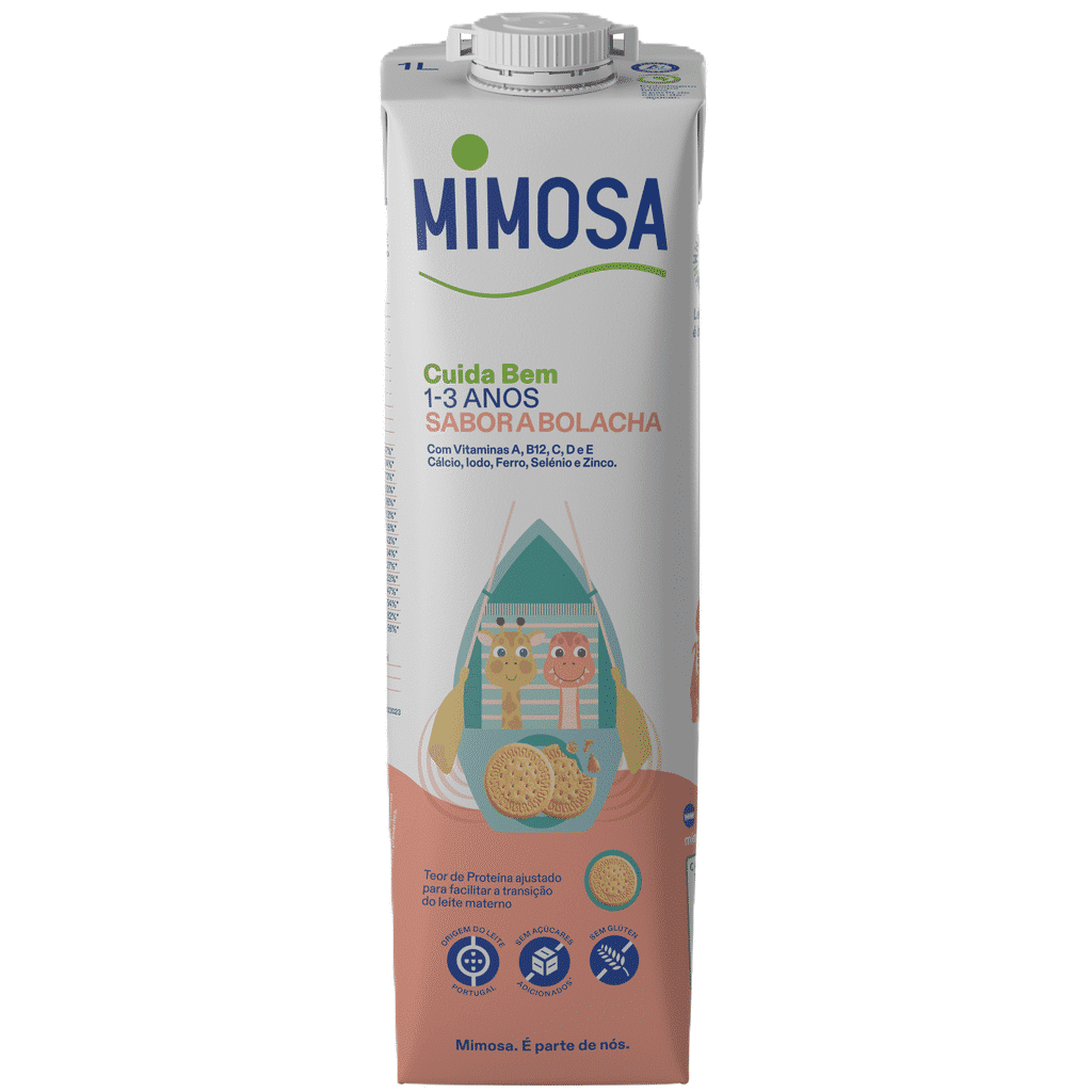 Bebida Láctea com sabor a Bolacha 1-3a - MIMOSA