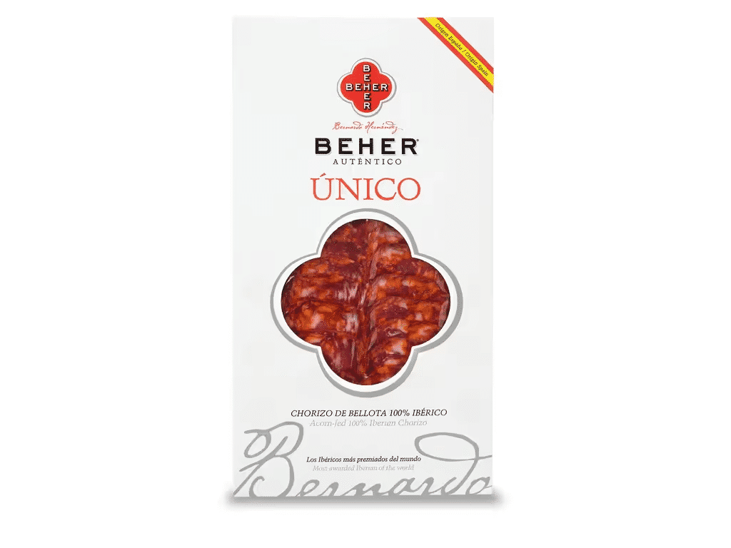 Chouriço 100% Iberico Bolota 80g - BEHER