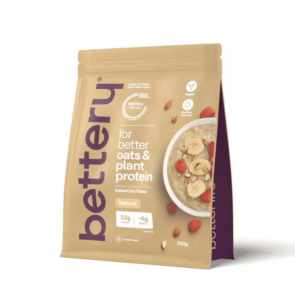 Flocos Aveia 300 G C/ Proteina Vegetal - BETTERY