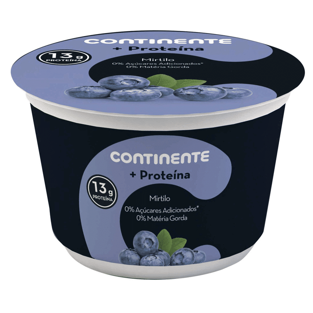 Iogurte +proteína Mirtilo - CONTINENTE