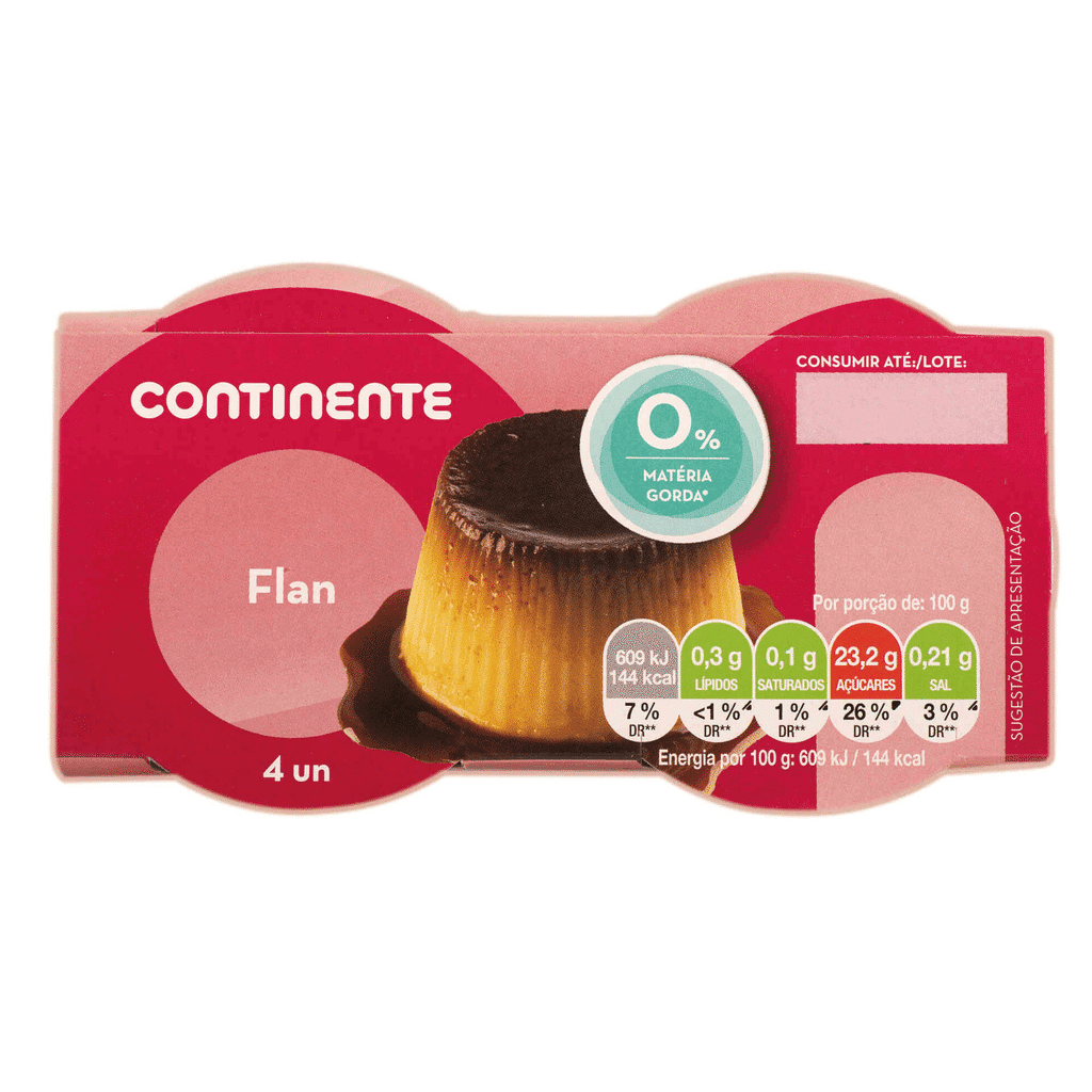 Pudim Flan - CONTINENTE