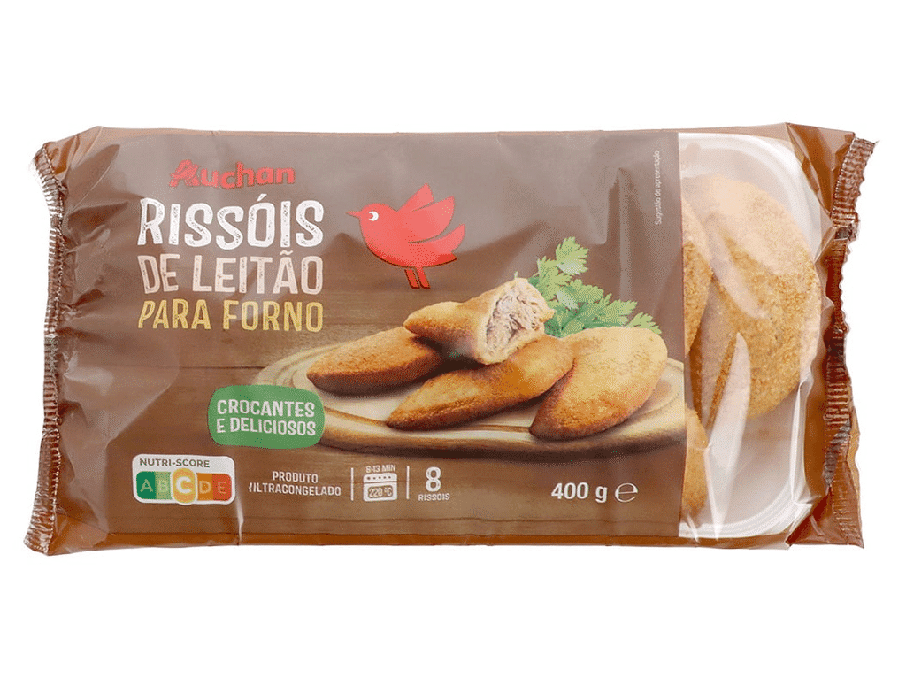 Rissóis De Leitão Para Forno 8un 400g - AUCHAN
