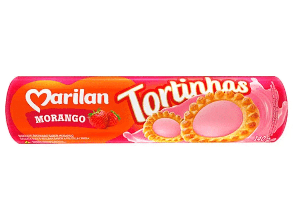 Tortinha Morango 140g - MARILAN