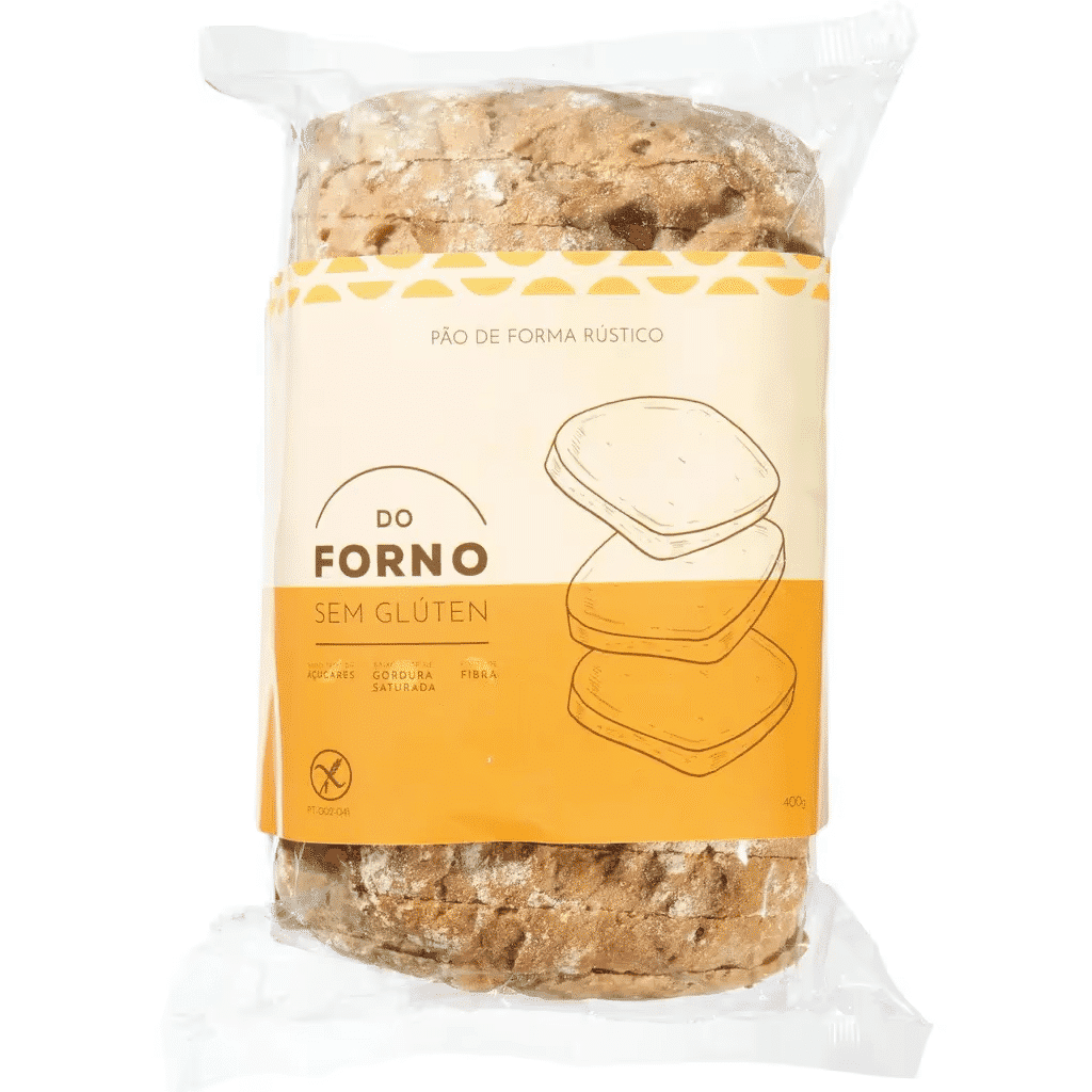 Pão Rústico sem Glúten - DO FORNO