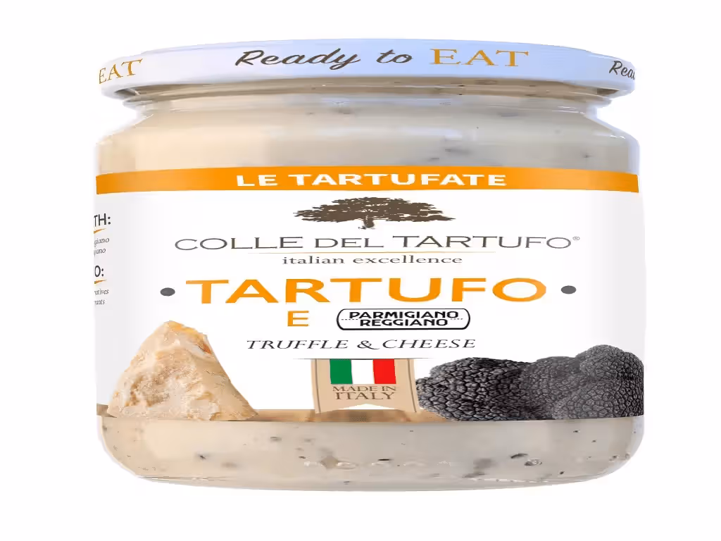 Molho Trufa Parmigiano Reggiano 180g - COLLE DEL TARTUFO