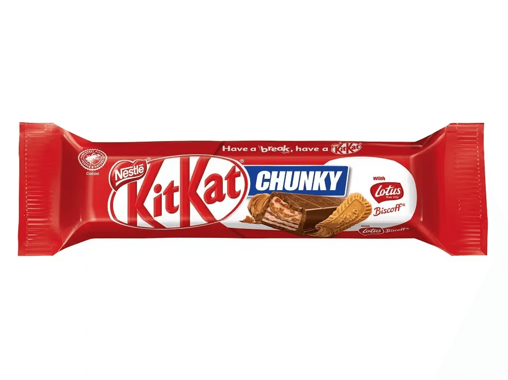 Snack De Chocolate Chunky Lotus 42 G - KIT KAT
